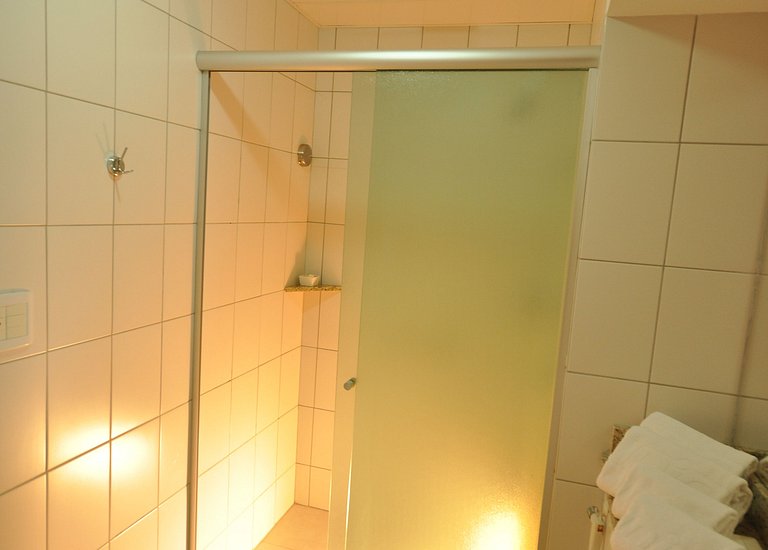 Studio flats with a double bed