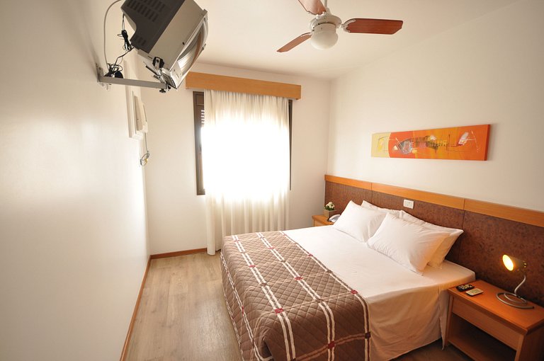 Apartamentos de um quarto com cama de casal